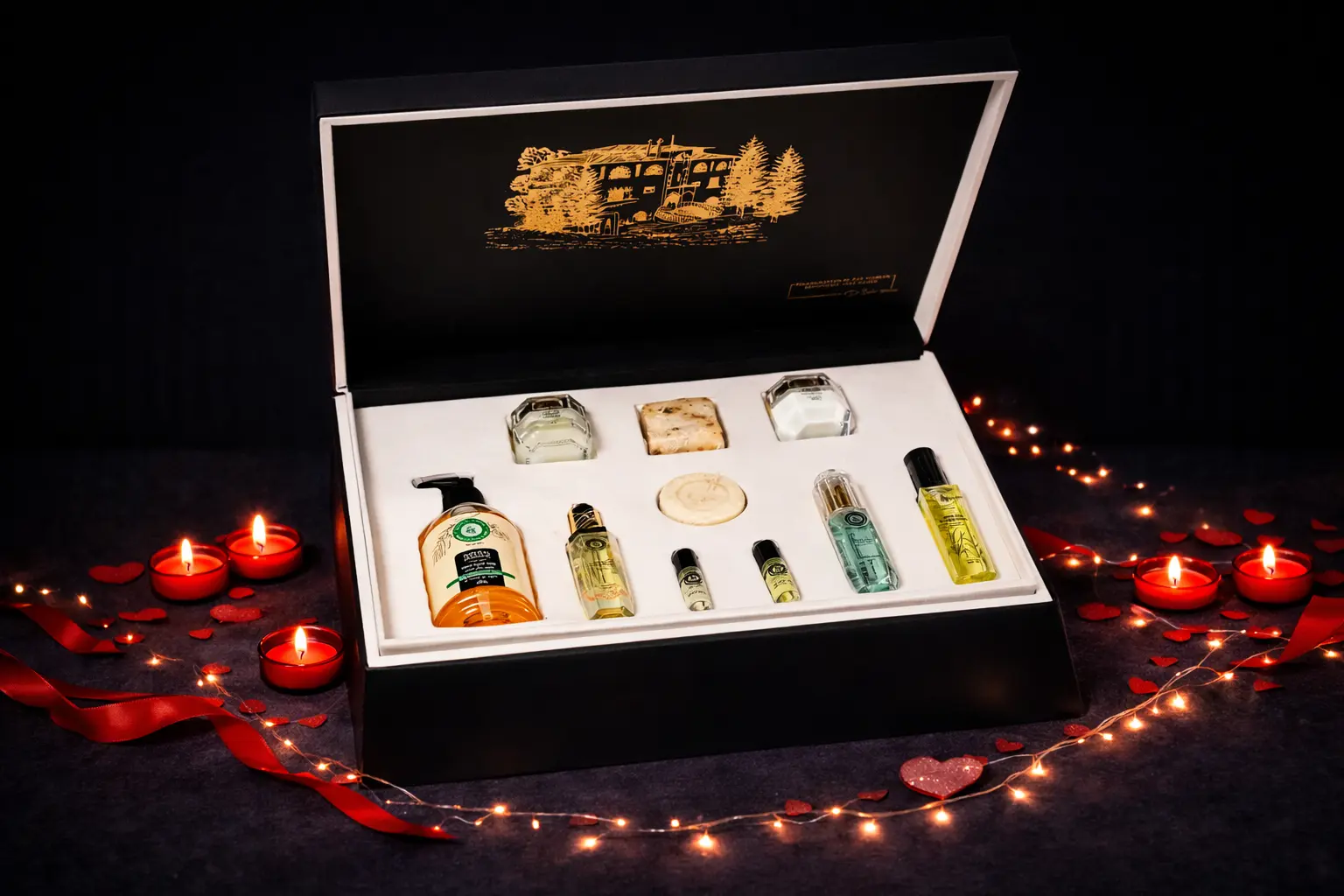 Majestic Luxe Horizontal Box – Black