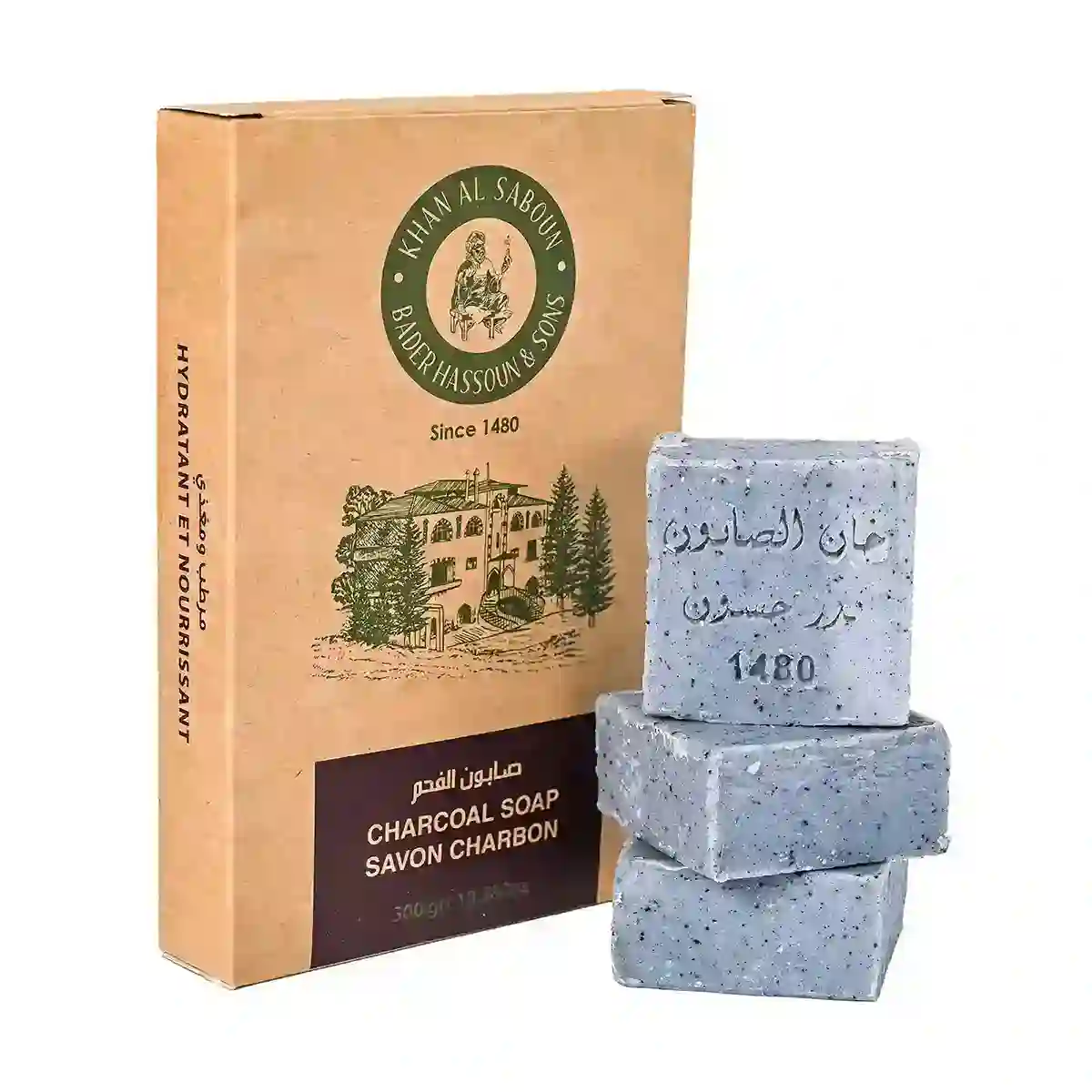 Herbal Soap – Charcoal – Pack of 6 – 300g