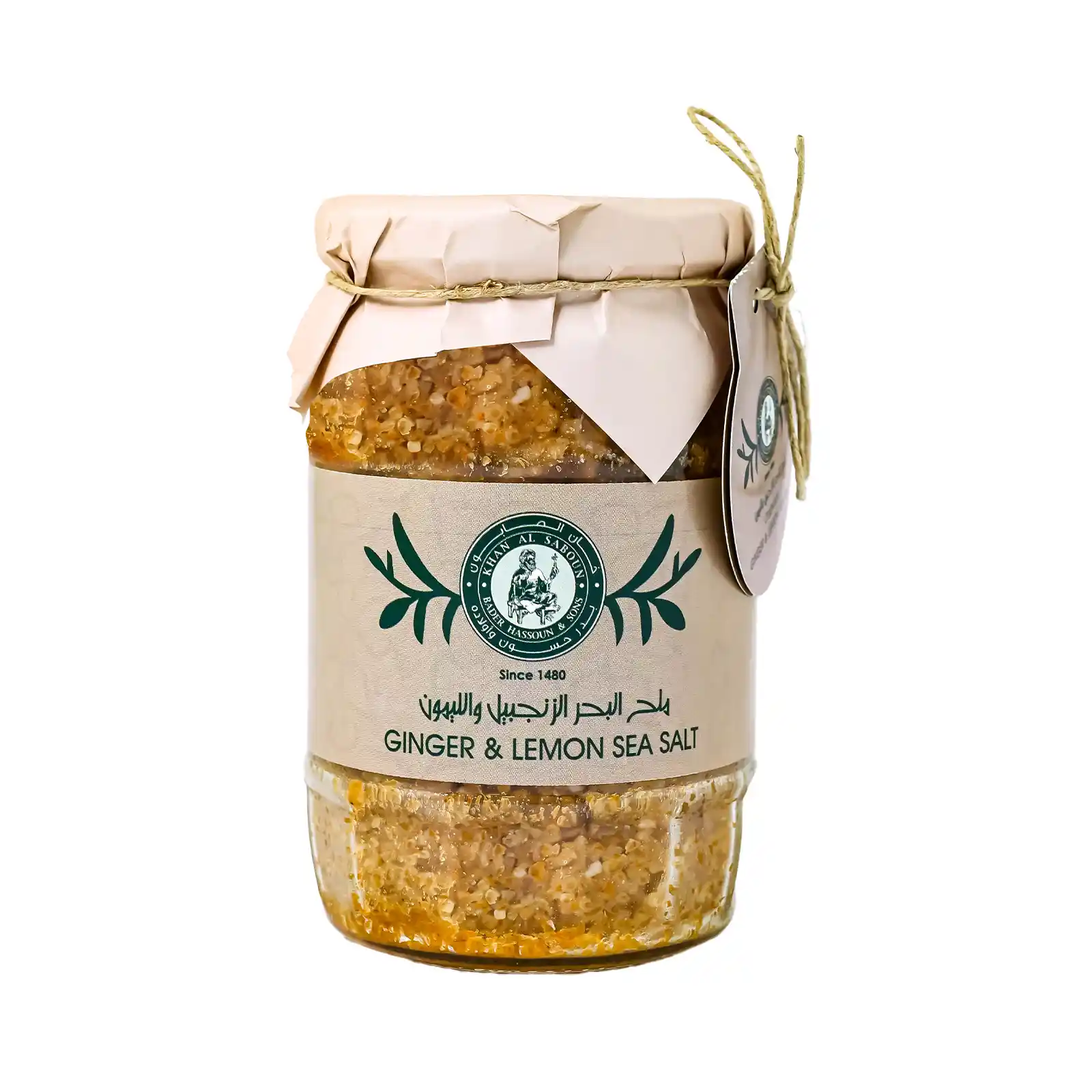 Ginger & Lemon Sea Salt – 350g